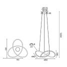 ACA LIGHTING - LED Полилей HM92LEDP48WH (1)