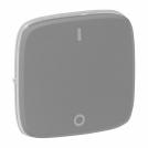 LEGRAND - 7 551 27 Cover plate Valena Allure - double pole switch - aluminium