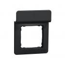 SCHNEIDER ELECTRIC - SDD314809 Sedna Design- 1-gang frame with mobile phone stand - antracite