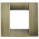 VIMAR - 17092.37 - Classica plate 1-2M met.antique brass