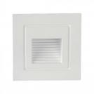 V-TAC - 3W LED Осветител За Стъпала Бял Квадрат 3000K SKU: 10376