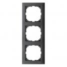 SCHNEIDER ELECTRIC - декоративна рамка тройна M-PURE антрацит MTN4030-3614