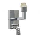 ULTRALUX - OTSPLSN - Wall lighting fixture with moveable LED lamp, satin nickel