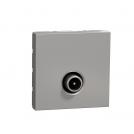 SCHNEIDER ELECTRIC - NU346230 TV socket Two modules aluminium male