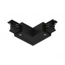 PAULMANN - 91374 ProRail3 connector L-piece outside ✴101x101mm. ⚡max. 3680W✴black