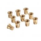 ELMARK - ENCAPSULATING BRASS NUTS 10 PCS SET - EC625IO