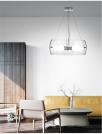 NOVA LUCE - pendant luminaire   CHIARA 6100401 E27 5x60 W, IP20 Bulb Excluded D: 50 H1: 20 H2: 100 cm