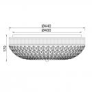 ACA LIGHTING - TEXTILE & CRYSTAL  DLA12255 (2)