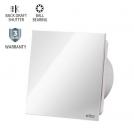 VITO - ВЕНТИЛАТОР VENTI-GL100/Φ100MM/СТЪКЛЕН ПАНЕЛ/ЛАГЕР И КЛАПА/ БЯЛ 12W 8005230