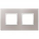 VIMAR - 21643.73 - Plate 4M (2+2) 71mm pearl grey