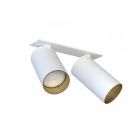 NOWODVORSKI - Шина за вграждане 7684 MONO SURFACE II WHITE/GOLD • GU10  2 х 10 W • IP20