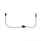 PAULMANN - Cable with switch  95660  URail   2m max. 1000W Black matt
