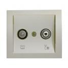 PANASONIC - TV-Rad Socket, Cover WBTR0455-5MW