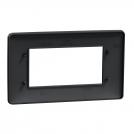 SCHNEIDER ELECTRIC - NU210454 New Unica - cover frame - 1 gang - 4 module - anthracite (2)