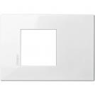 BTICINO - HW4819HD Cover plate Axolute Air 2 modules - white - material: metal