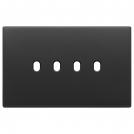 VIMAR - Plate 4Mx4 Vintage anthracite grey - 22674.4.03