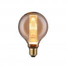 PAULMANN - 28603  Inner Glow Edition LED Globe inner bulb ring pattern ⚡ E27 ⚡ 230V ⚡ 230lm ⚡ 4W ⚡ 1800K ✴ Gold