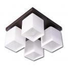 LIS LIGHTING - Плафон VEGA 4630PL-H90 E27, 4x40W, H15, D30cm, венге
