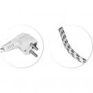 COmmel - Textile cable with plug 2 meters 3x0.75mm2 H03 RT-H Commel 0333