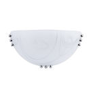 ELMARK - VIRGO WALL FIXTURE 1XE27 WHITE D300mm/2 - 951751