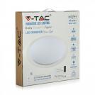 V-TAC - LED Плафон 40W SMART Ф350 Звезди Топла + Студена Светлина SKU: 1497 (9)