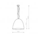 NOWODVORSKI - pendant luminaire EGG BLACK XL 9026 (3)