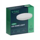 V-TAC - 24W LED Dome Light Round White Frame 4000K IP44 SKU: 76191 (5)