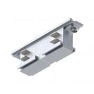 PAULMANN - Линеен конектор за шини  91367 ProRail3 connector line connector✴94x24.5mm ⚡max. 3680W✴Сребро