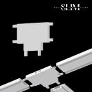 COUP LIGHT - T-конектор за магнитно осветление бяло SLIM - SLIMMT-T-WH