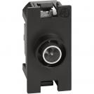 BTICINO - K4202P10 Passthrough coaxial socket, -10 dB attenuation, for centralised aerial systems