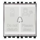 VIMAR - 20097 - Pushbutton+2hotel indicators 230V