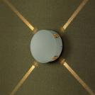 V-TAC -  4W LED Wall Light White Body Round Warm White IP65 3000К SKU: 8213