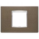 VIMAR - 20652.C11 - Classic plate 2centrMBS Bright metallic