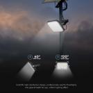 V-TAC - 10W LED Соларен Прожектор LiFePo Батерия 3.7V Черен 6000K SKU: 10313 (6)