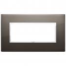 VIMAR - 21649.06 - Plate 5M BS black sapphire