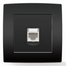 ELMARK - 193281 - COMPUTER SOCKET RJ45 CAT5E ANTHRACITE CITY 