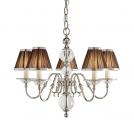 INTERIORS 1900 - Полилей   TILBURG nickel 63716  E14, 5x40W