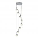 SEARCHLIGHT - Пендел WAVE TEARDROP 5878-8CC LED 45W, 2483lm, 4000K