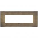 VIMAR - 22657.87 - Plate 7M metal antique brushed bronze