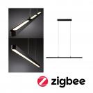 PAULMANN - Пендел  79885   Lento Smart Home Zigbee 3.0⚡3 x 2100lm⚡LED 3 x 13.5W⚡2700 - 6500K✴Черен мат