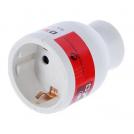 LEGRAND - 0 501 89 2P+E extension - 16 A - German standard - plastic straight outlet - white - gencod