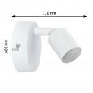 PAULMANN - Спот  66763  CAROLINA ⚡ GU10 ⚡ 230V ⚡ max. 10W dimmable ✴ Бял мат (1)