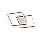 SMARTER - Плафон PRISMA 01-2638 цвят матово черен, матово бял, сатен LED 72W 3000K