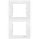 SCHNEIDER ELECTRIC - SDN5801121 Sedna - vertical 2-gang frame - white