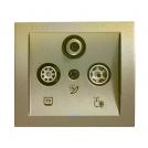 PANASONIC - TV-Rad+Sat Socket, Cover WBTR0464-5DR