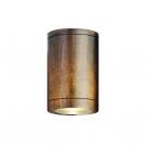 ACA LIGHTING - Луна за външен монтаж кръгла цвят античен бронз IP65 GU10 7W SL7033R