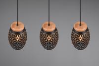 TRIO - BIDAR – R31573080 excl. 3x E27 · max. 28W Black-gold (5)