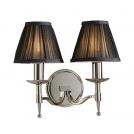 INTERIORS 1900 - Аплик  STANFORD nickel Twin 63659  E14, 2x40W