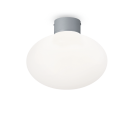 IDEAL LUX - ceiling luminaire  CLIO MPL1 GRIGIO 148854 E27, 1X60W, IP44