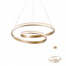 REDO GROUP - Пендел TORSION 01-1794 TORSION SU LED 30W D550 3000K BRONZE